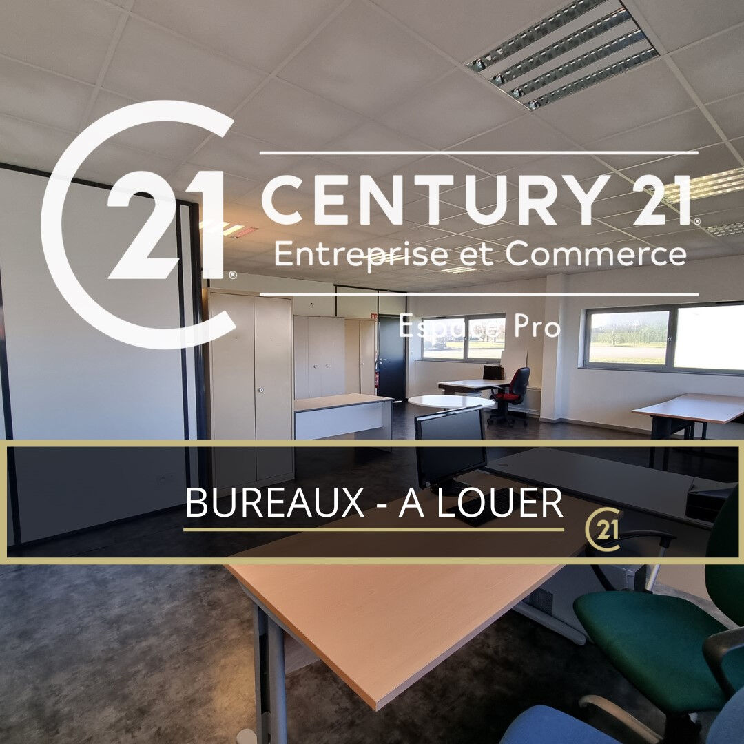 Caen Sud, A LOUER, 96 m² de bureaux aménagés