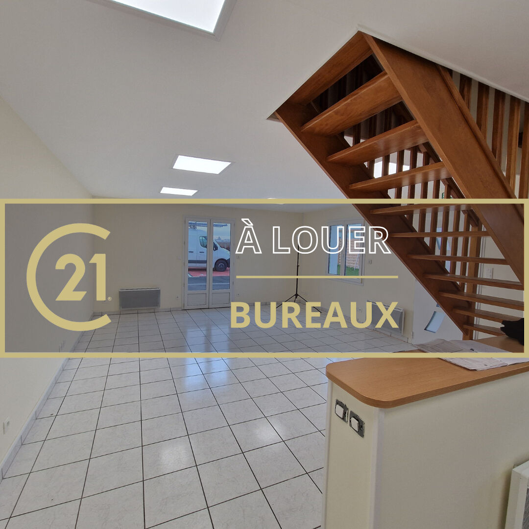 Sud de Caen – A LOUER – 254 m² de bureaux + 73 m² de dépôt avec mezzanine en sus